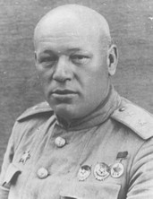 Командующий 113-й БАД генерал - лейтенант Ф. Г. Мичугин.